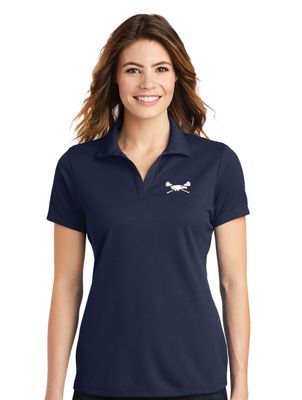 Allen Girls Lacrosse - Embroidered Ladies Polo
