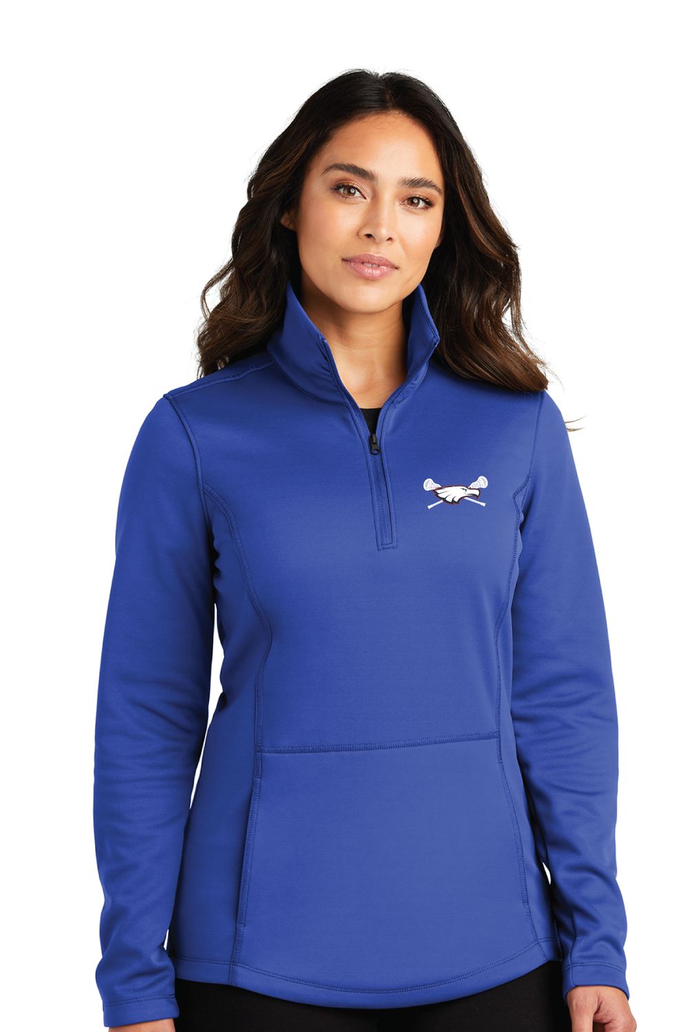 Allen Girls Lacrosse - Ladies Smooth Fleece 1/4-Zip
