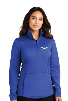 Allen Girls Lacrosse - Ladies Smooth Fleece 1/4-Zip