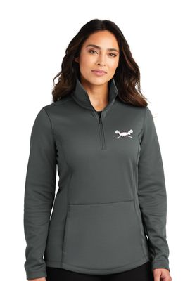 Allen Girls Lacrosse - Ladies Smooth Fleece 1/4-Zip
