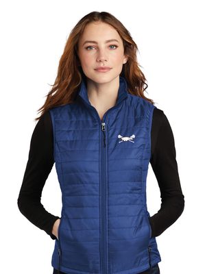 Allen Girls Lacrosse - Ladies Packable Puffy Vest