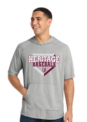 Heritage Coyotes Baseball - Short Sleeve Hoodie