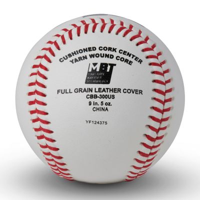 USSSA Approved Baseball - Full Grain Leather Cover (DZ)