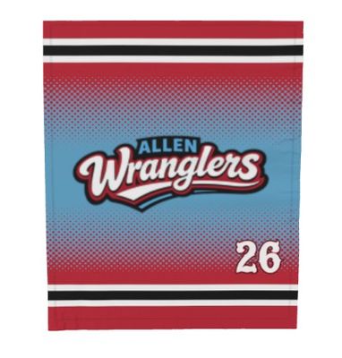 Allen Wranglers - Patterson - FLEECE BLANKET