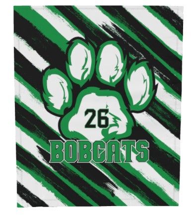 Bobcats - Duncan - FLEECE BLANKET