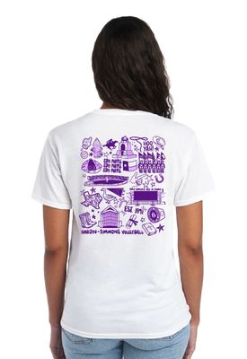 HSU Volleyball - DRAWING