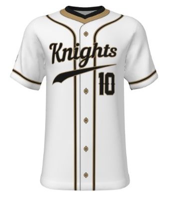 Knights - Borden - WHITE GAME JERSEY