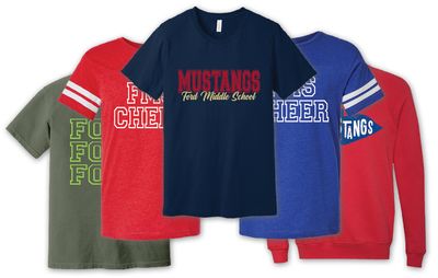 Ford Mustangs - Cheer Gear - 2026-27 Bundle