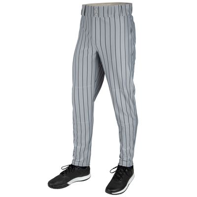 Pinstripe Pants - Tapered Leg