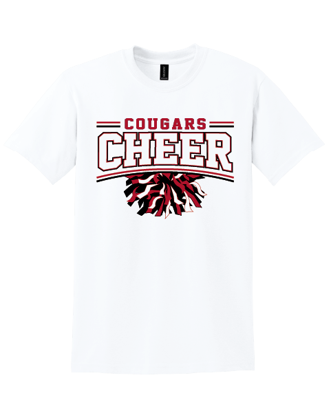 Curtis Cougar Cheer - ARCHED POM