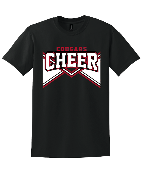 Curtis Cougar Cheer - BLOCK WITH NAME