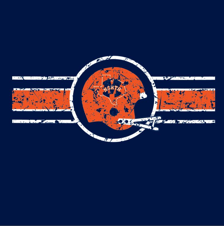 North Football - VINTAGE HELMET