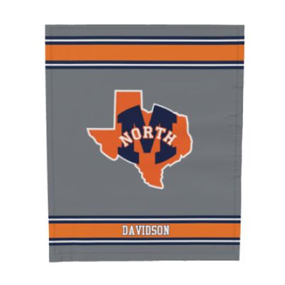 North Football - SUBLIMATED BLANKET