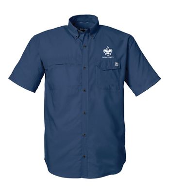 Scouting America - Troop 496 - HUK FISHING SHIRT