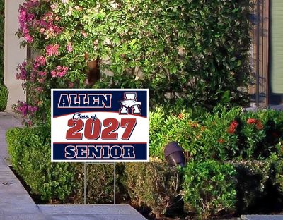 Allen Eagles - Senior 2027 Yard Sign
