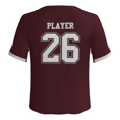 Texas Wranglers - MAROON GAME JERSEY