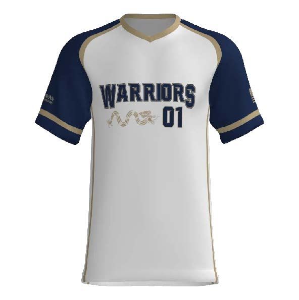 Warriors - Prieto - WHITE GAME JERSEY