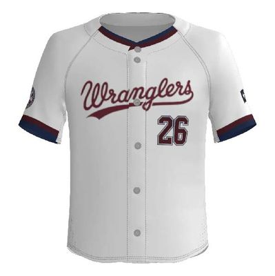Texas Wranglers - WHITE GAME JERSEY