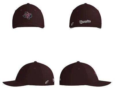 Texas Wranglers - MAROON GAME HAT