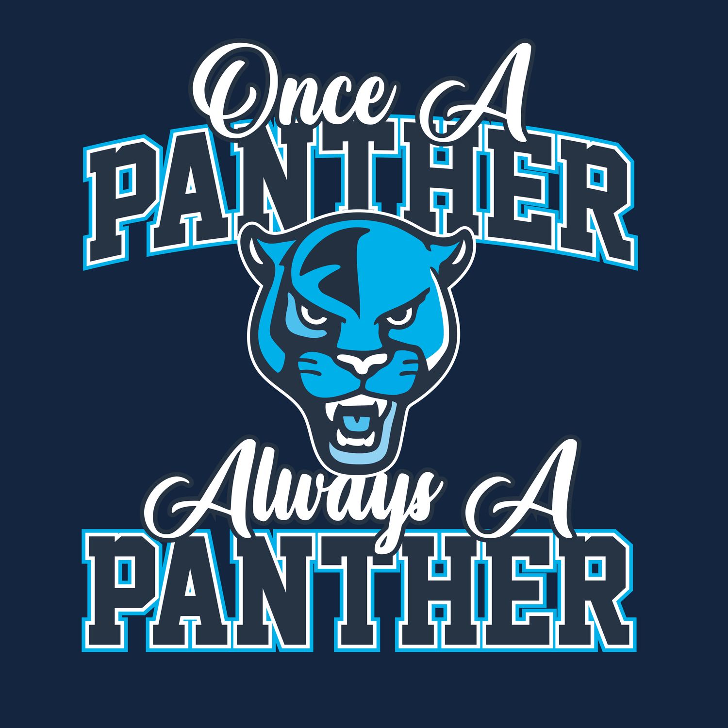 Evans Panthers - ONCE A PANTHER