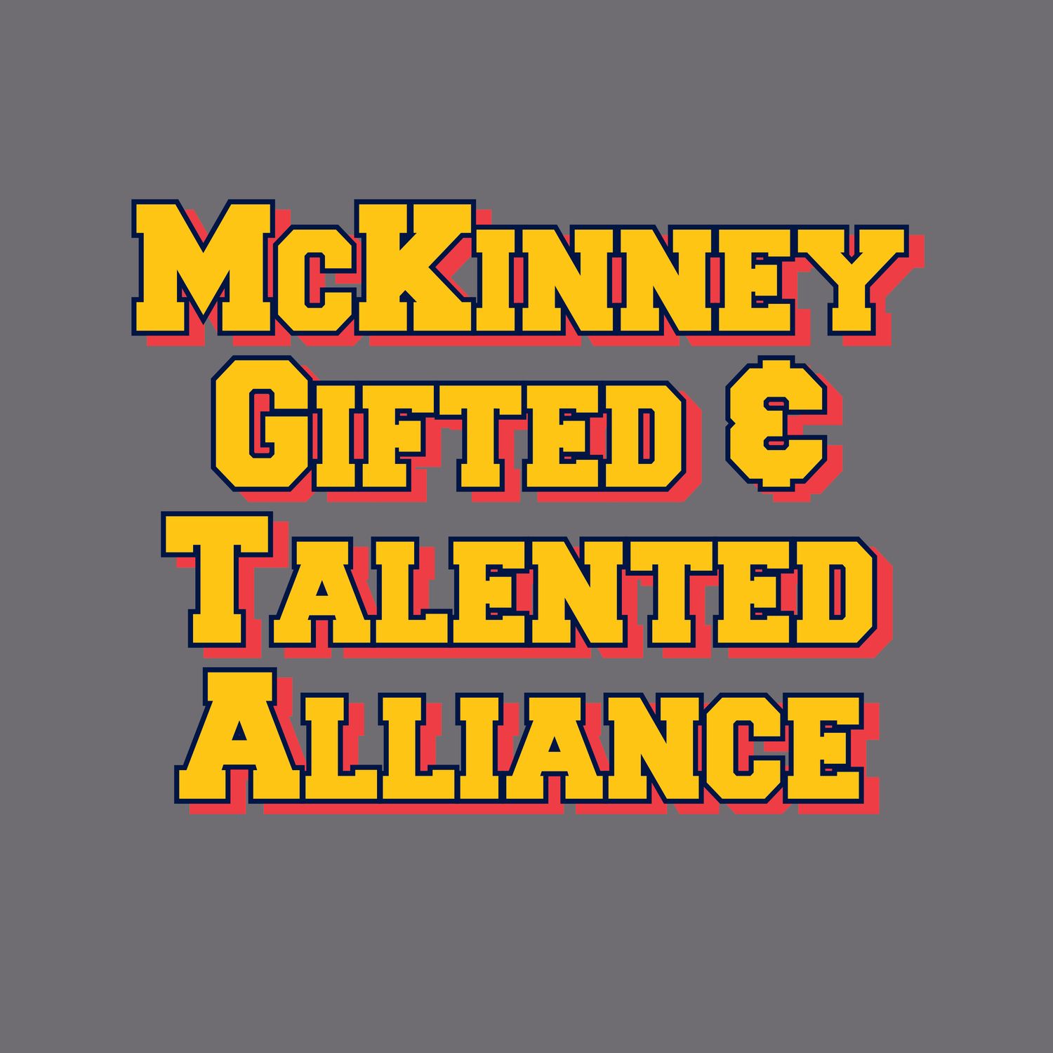 McKinney Gifted &amp; Talented - STACKED BLOCK