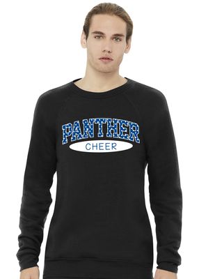 Paw Shop Cheer - Polka Dots - Bella+Canvas Crew Sweatshirt
