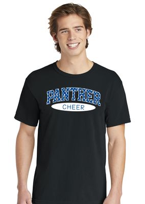 Paw Shop Cheer - Polka Dots - Comfort Colors Short Sleeve