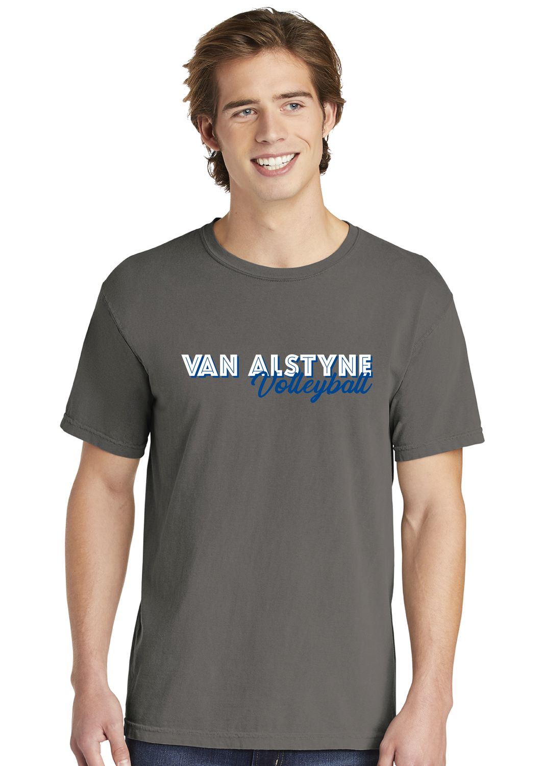 Paw Shop VB - Block Script - Comfort Colors Short Sleeve