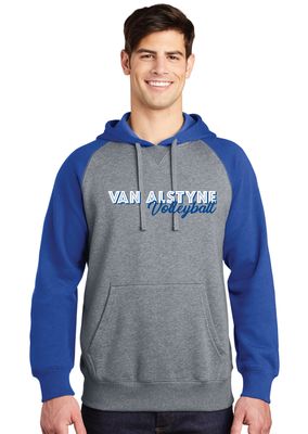 Paw Shop VB - Block Script - Raglan Hoodie