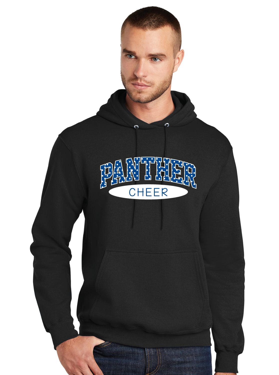 Paw Shop Cheer - Polka Dots - Hoodie