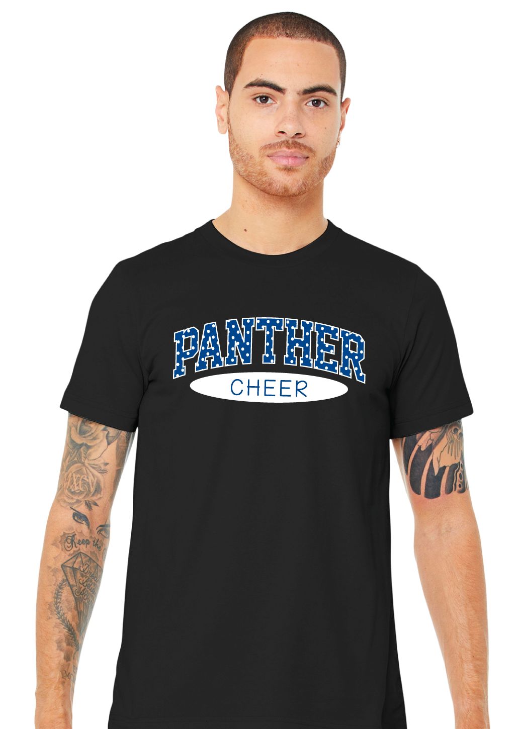 Paw Shop Cheer - Polka Dots - Bella+Canvas Short Sleeve