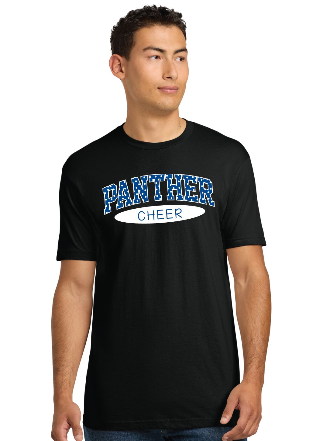 Paw Shop Cheer - Polka Dots - Next Level Short Sleeve