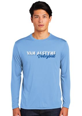 Paw Shop VB - Block Script - Dri Fit Long Sleeve