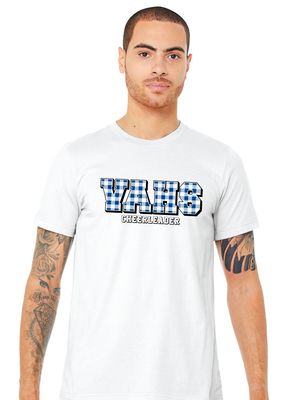 Paw Shop Cheer - Gingham - Bella+Canvas Short Sleeve
