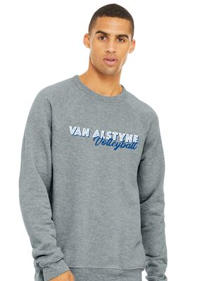 Paw Shop VB - Block Script - Bella+Canvas Crew Sweatshirt