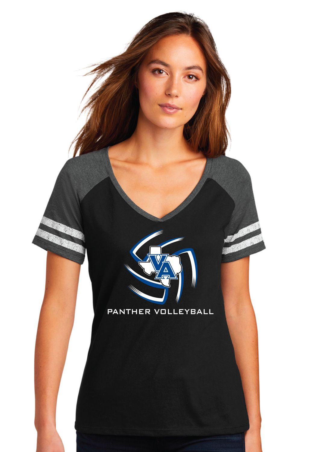 Paw Shop VB - Swirl - Game V-Neck Tee