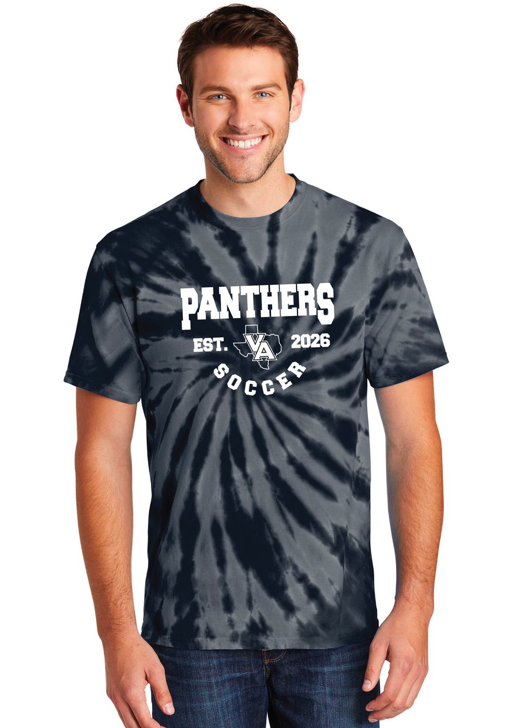 Paw Shop Soccer - EST - Tie Dye Short Sleeve