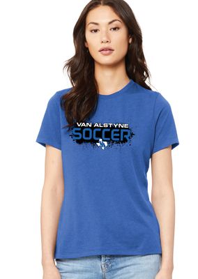 Paw Shop Soccer - Paint - Bella+Canvas Ladies