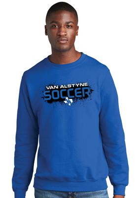 Paw Shop Soccer - Paint - Crew Sweatshirt