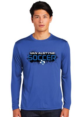 Paw Shop Soccer - Paint - Dri Fit Long Sleeve