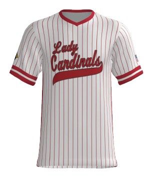 Lady Cardinals - Morris - PINSTRIPE JERSEY