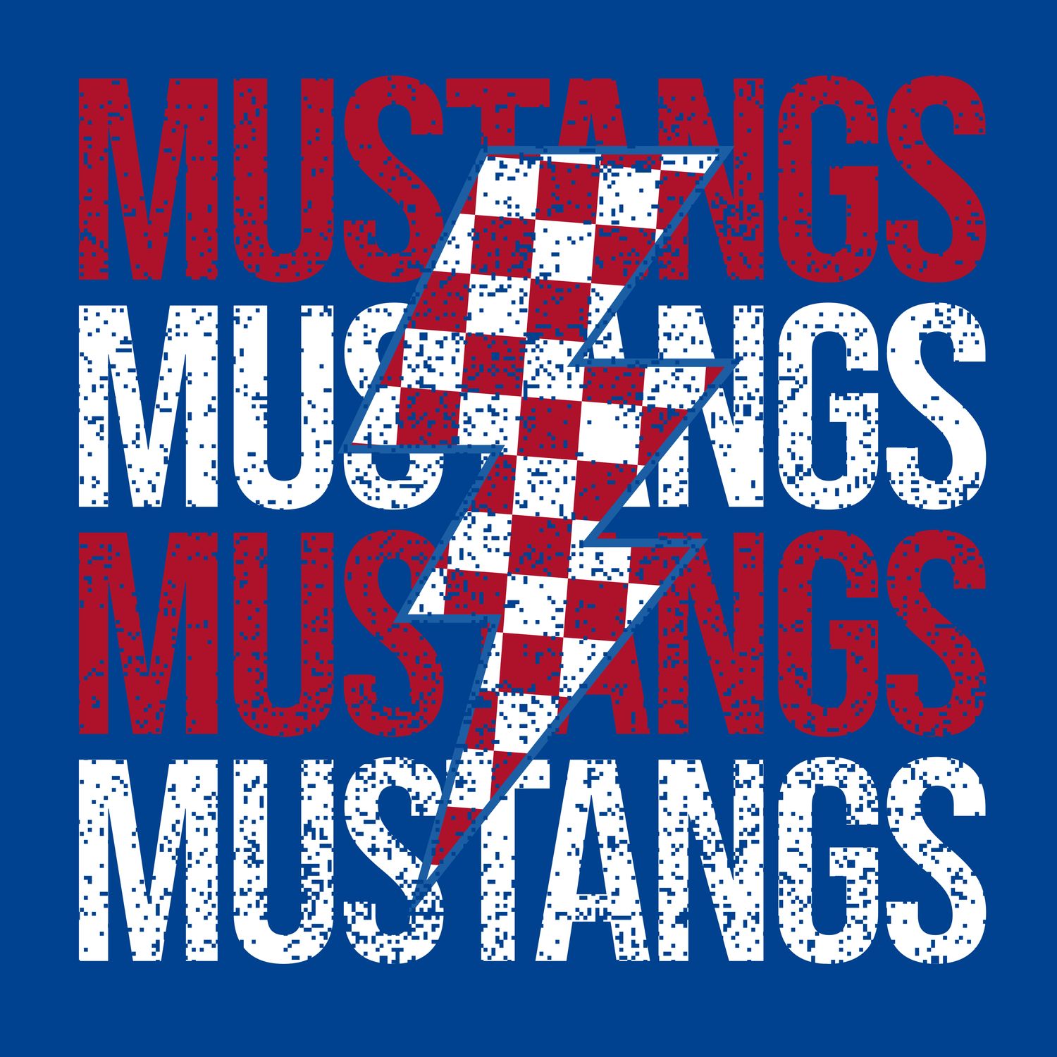 Morningside Mustangs - STACKED LIGHTNING