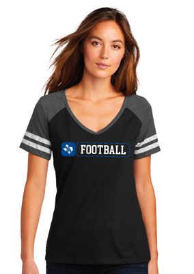 Paw Shop FB - Logo Boxes - Game V-Neck Tee