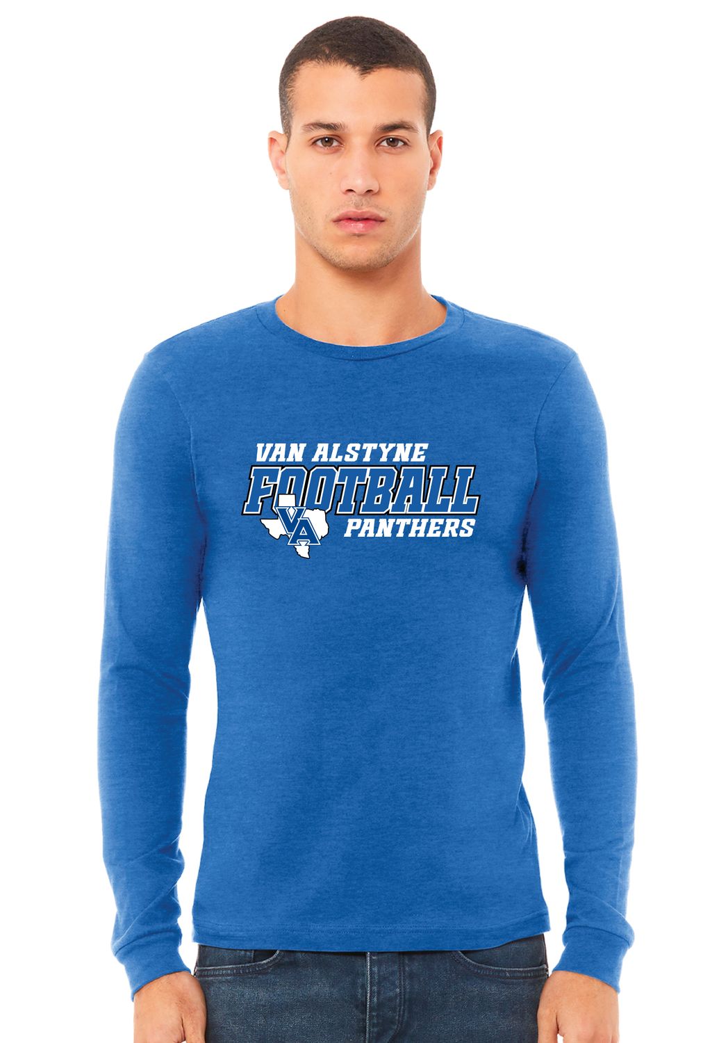 Paw Shop FB - Slant 2-Color - Bella+Canvas Long Sleeve