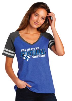 Paw Shop FB - Slant 2-Color - Game V-Neck Tee