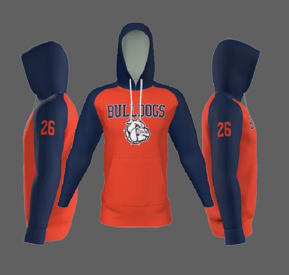 Bulldogs - Terry - FLEECE HOODIE