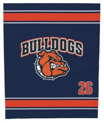 Bulldogs - Terry - FLEECE BLANKET