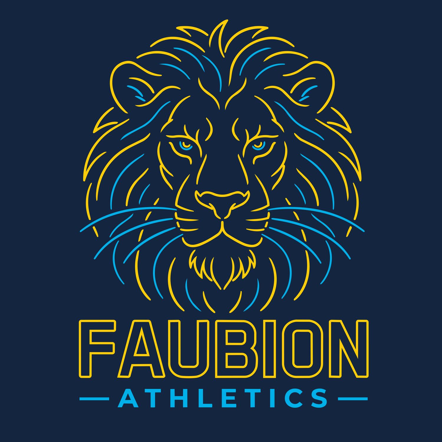Faubion Lion Athletics - NEON