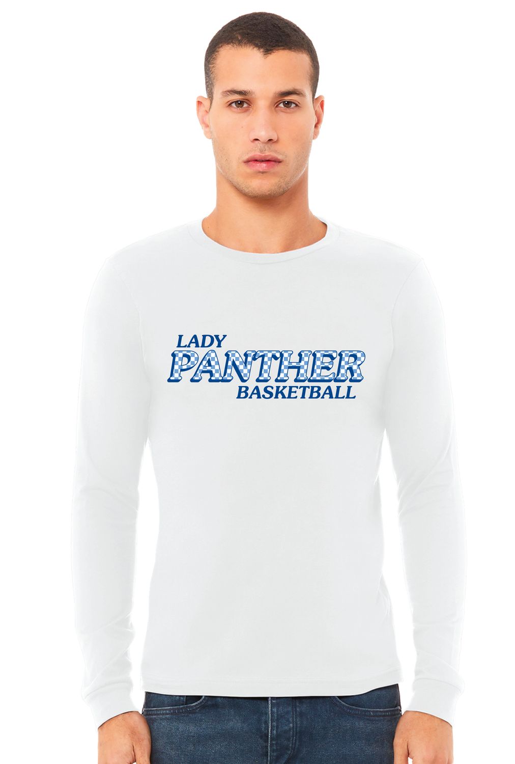 Paw Shop BB - Checkerboard - Bella+Canvas Long Sleeve