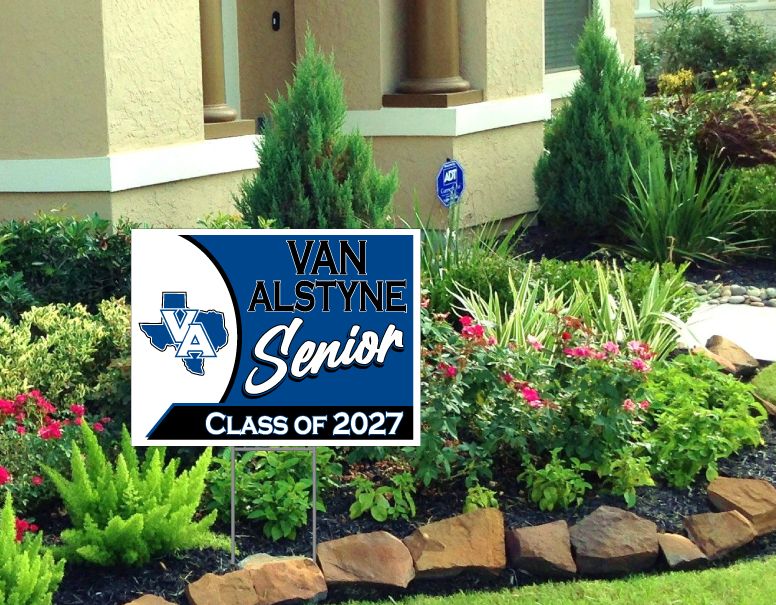 Van Alstyne Panthers - SENIOR 2027 YARD SIGN